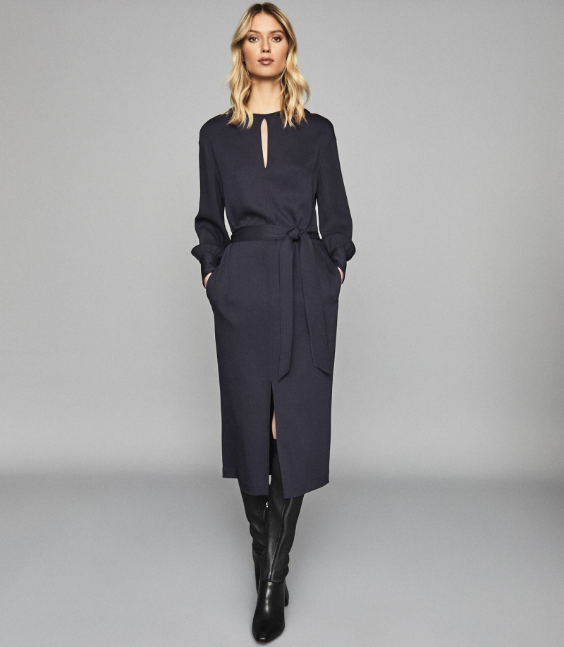 Lea Dina Mohr Seelenmeyer featured in  the Reiss catalogue for Autumn/Winter 2019