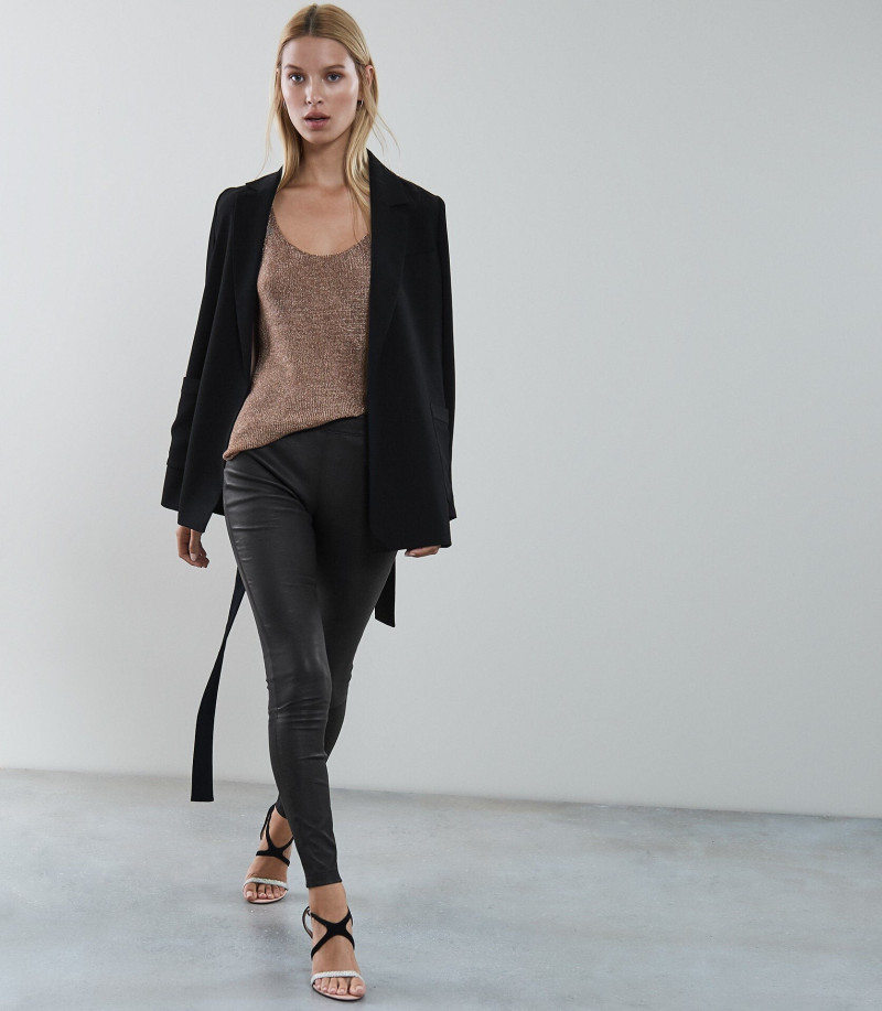 Lea Dina Mohr Seelenmeyer featured in  the Reiss catalogue for Autumn/Winter 2019