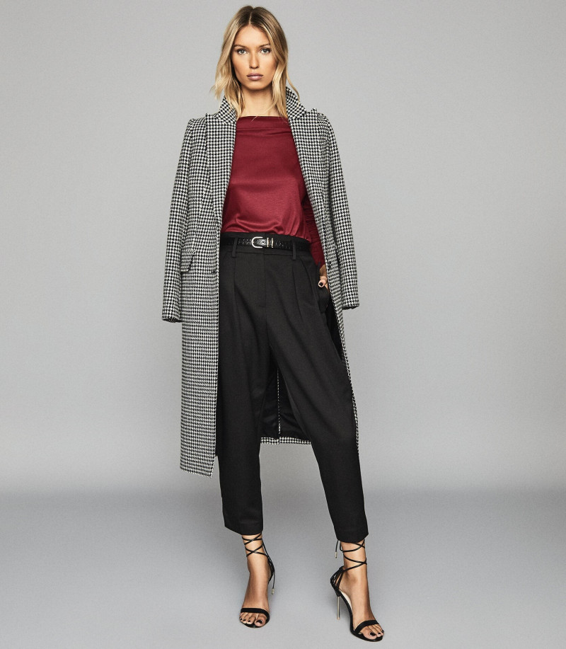 Lea Dina Mohr Seelenmeyer featured in  the Reiss catalogue for Autumn/Winter 2019