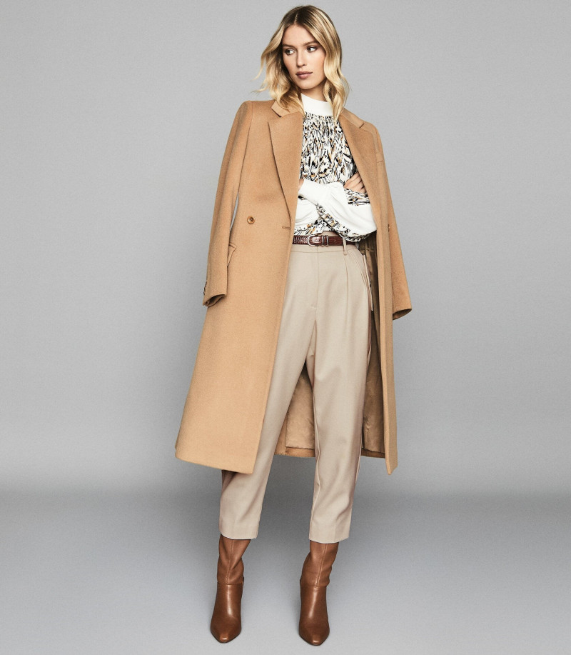 Lea Dina Mohr Seelenmeyer featured in  the Reiss catalogue for Autumn/Winter 2019