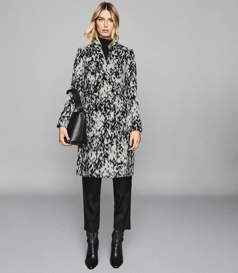 Lea Dina Mohr Seelenmeyer featured in  the Reiss catalogue for Autumn/Winter 2019