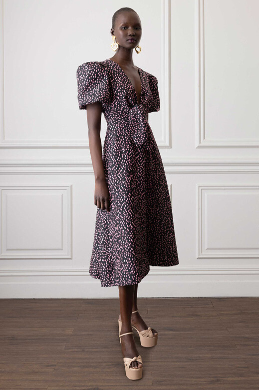 Abeny Nhial featured in  the Rebecca Vallance Glimpse lookbook for Autumn/Winter 2022