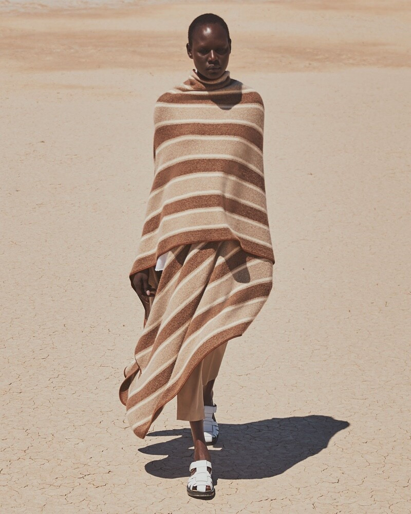 Ajak Deng featured in  the Neiman Marcus advertisement for Spring/Summer 2020