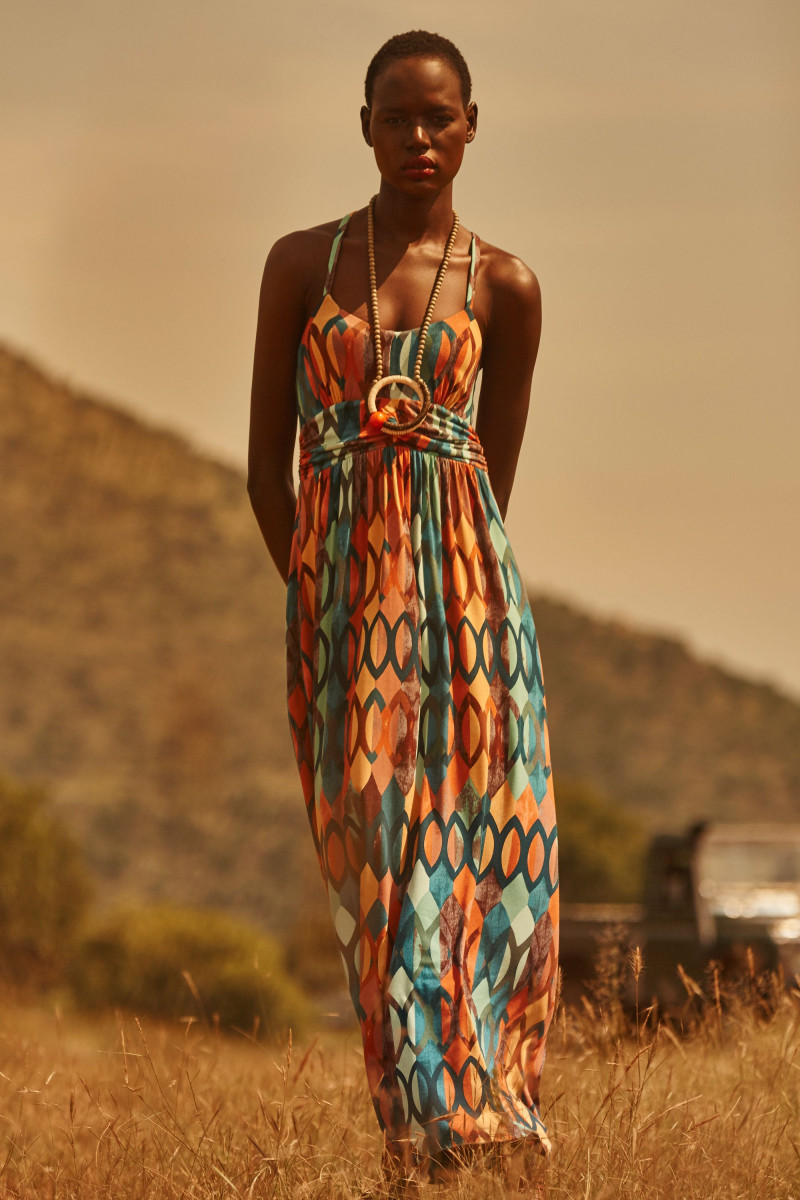 Ajak Deng featured in  the Anthropologie lookbook for Summer 2015