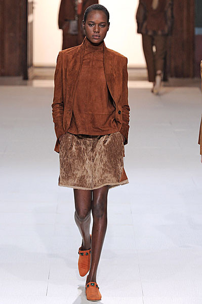 Ajak Deng featured in  the Damir Doma fashion show for Autumn/Winter 2012