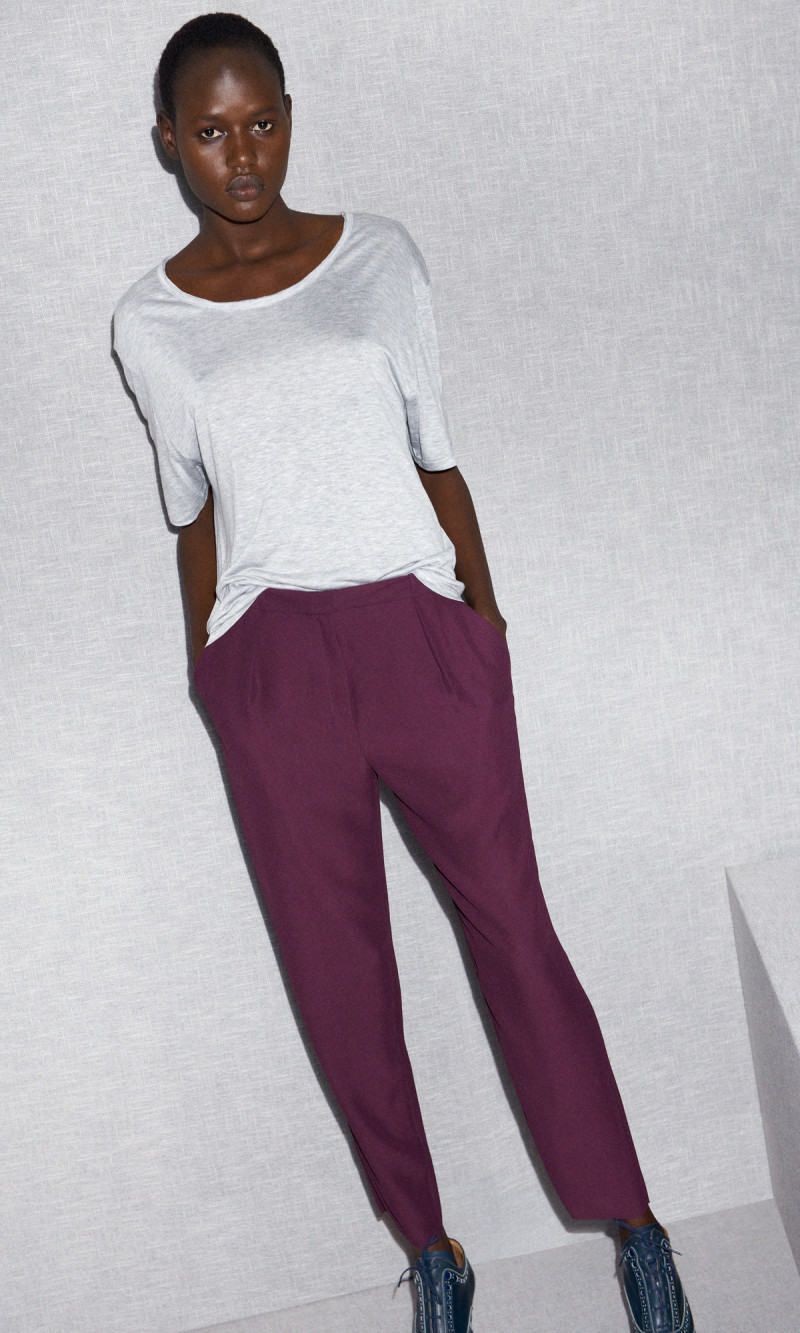 Ajak Deng featured in  the Acne Studios lookbook for Autumn/Winter 2011