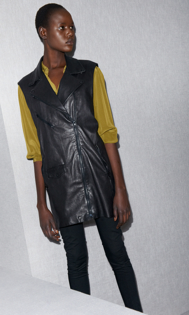 Ajak Deng featured in  the Acne Studios lookbook for Autumn/Winter 2011