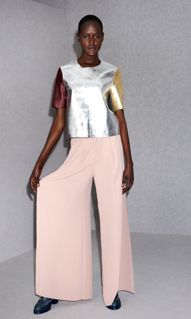 Ajak Deng featured in  the Acne Studios lookbook for Autumn/Winter 2011