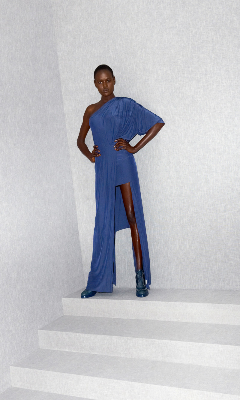 Ajak Deng featured in  the Acne Studios lookbook for Autumn/Winter 2011