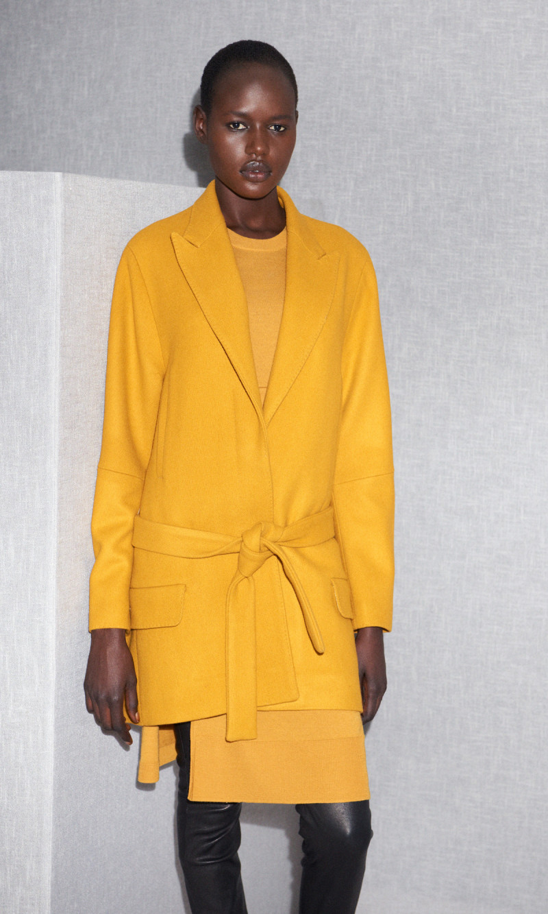 Ajak Deng featured in  the Acne Studios lookbook for Autumn/Winter 2011