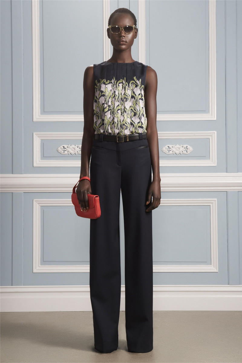 Ajak Deng featured in  the Jason Wu lookbook for Resort 2012