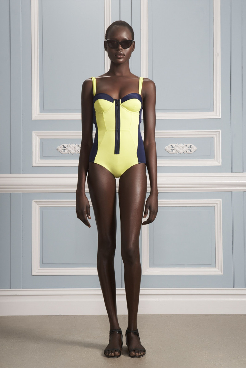 Ajak Deng featured in  the Jason Wu lookbook for Resort 2012
