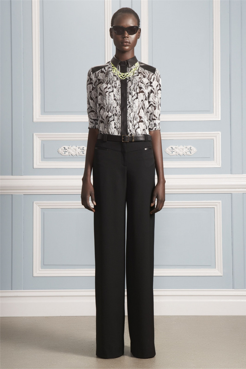 Ajak Deng featured in  the Jason Wu lookbook for Resort 2012