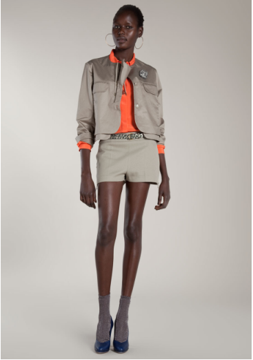 Ajak Deng featured in  the Vanessa Bruno lookbook for Resort 2011