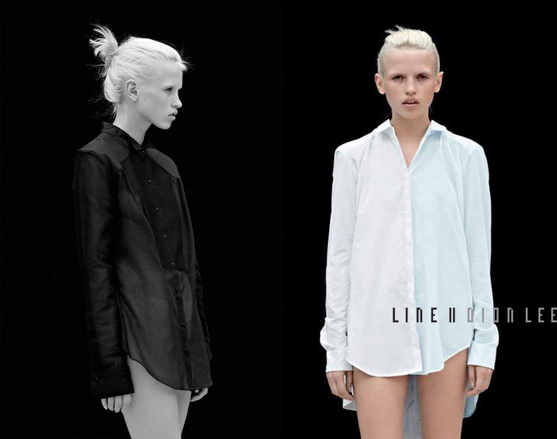 Dion Lee advertisement for Spring/Summer 2012