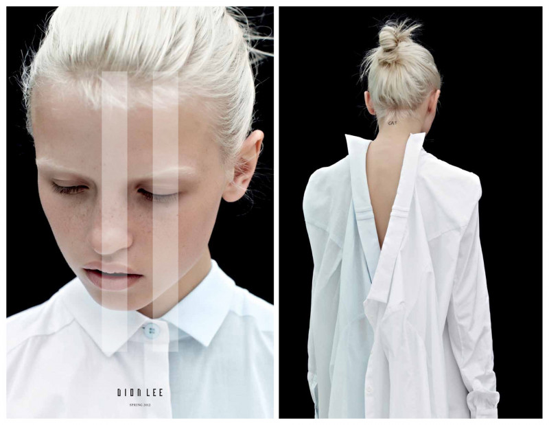 Dion Lee advertisement for Spring/Summer 2012