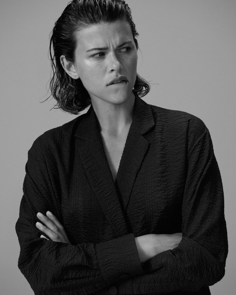 Georgia Fowler featured in  the Michael Lo Sordo advertisement for Spring/Summer 2020