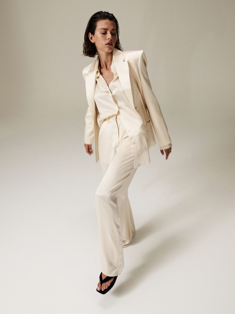 Georgia Fowler featured in  the Michael Lo Sordo advertisement for Spring/Summer 2020
