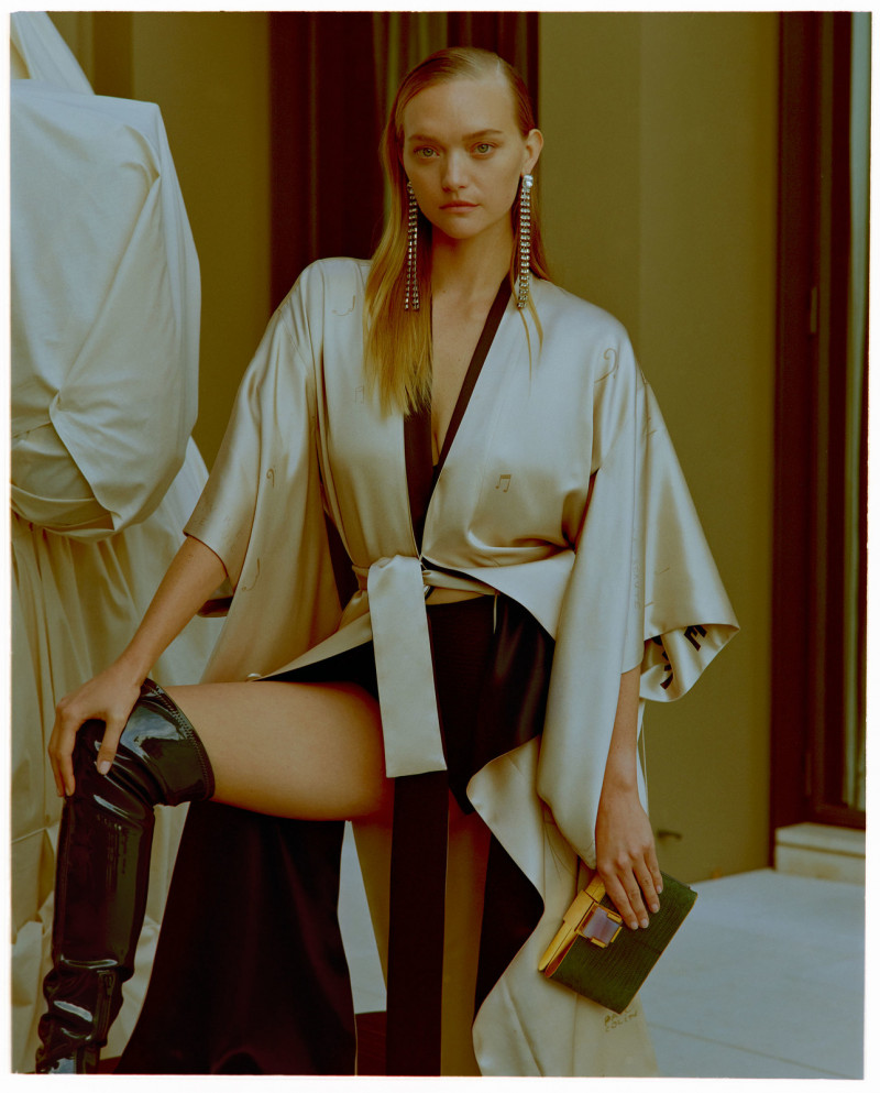 Gemma Ward featured in  the Common Hours advertisement for Autumn/Winter 2020