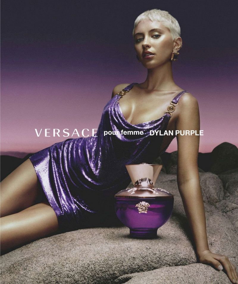 Versace Fragrance Dylan Purple advertisement for Autumn/Winter 2022