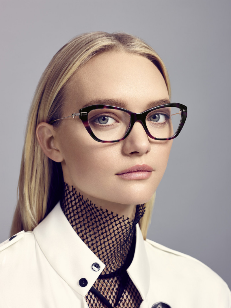 Gemma Ward featured in  the Specsavers x Ellery advertisement for Autumn/Winter 2016