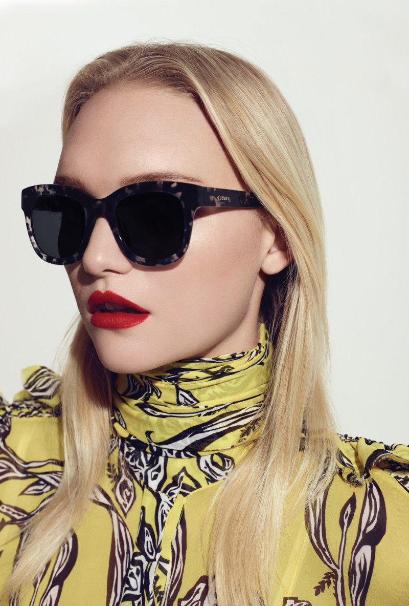 Gemma Ward featured in  the Specsavers x Ellery advertisement for Autumn/Winter 2016