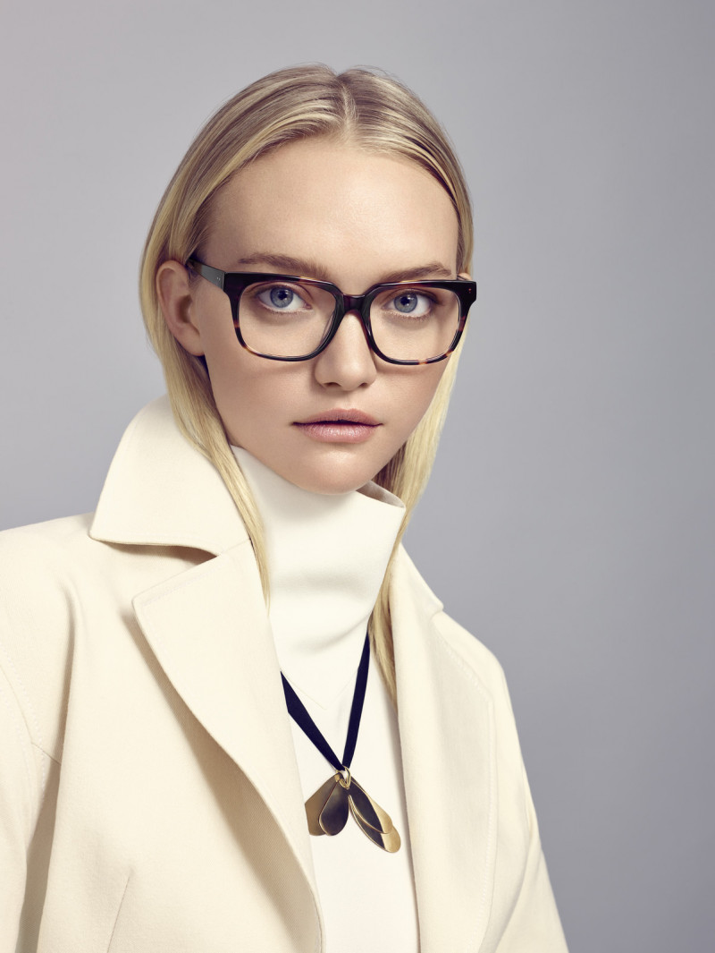 Gemma Ward featured in  the Specsavers x Ellery advertisement for Autumn/Winter 2016