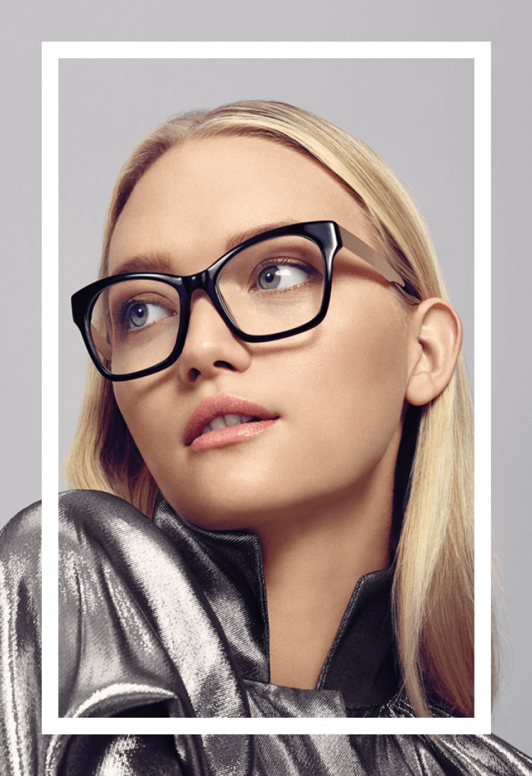 Gemma Ward featured in  the Specsavers x Ellery advertisement for Autumn/Winter 2016