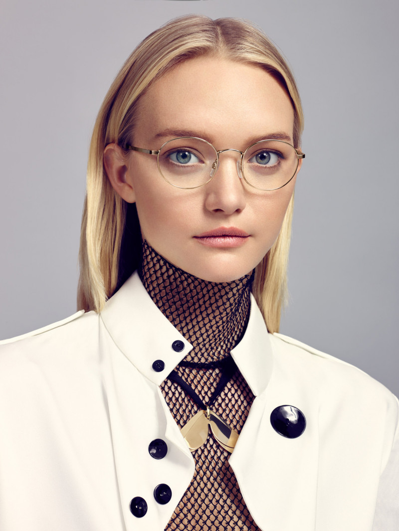 Gemma Ward featured in  the Specsavers x Ellery advertisement for Autumn/Winter 2016