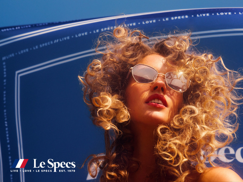 Le Specs advertisement for Spring/Summer 2019