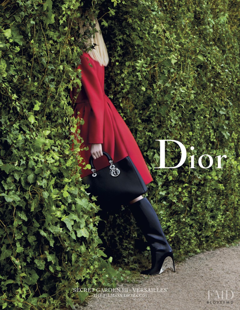 Daria Strokous featured in  the Christian Dior Secret Garden 3 advertisement for Pre-Fall 2014