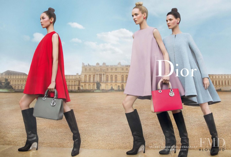 Daria Strokous featured in  the Christian Dior Secret Garden 3 advertisement for Pre-Fall 2014