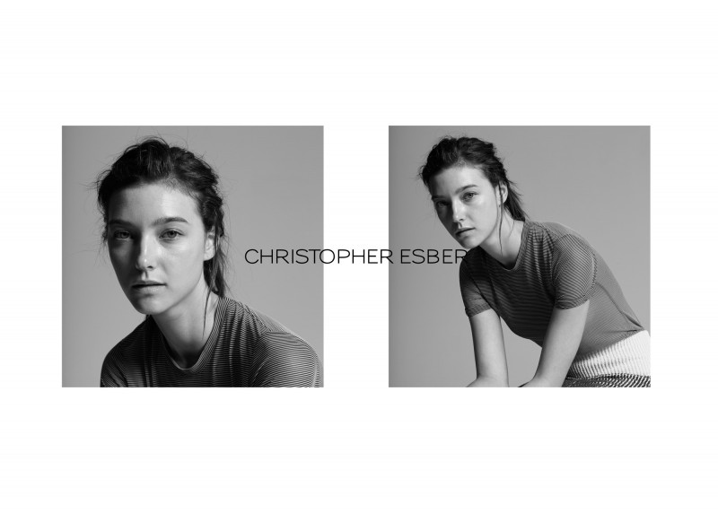 Christopher Esber advertisement for Resort 2015