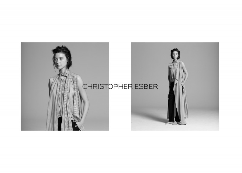 Christopher Esber advertisement for Resort 2015