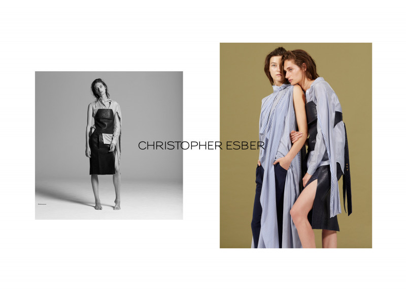 Christopher Esber advertisement for Resort 2015