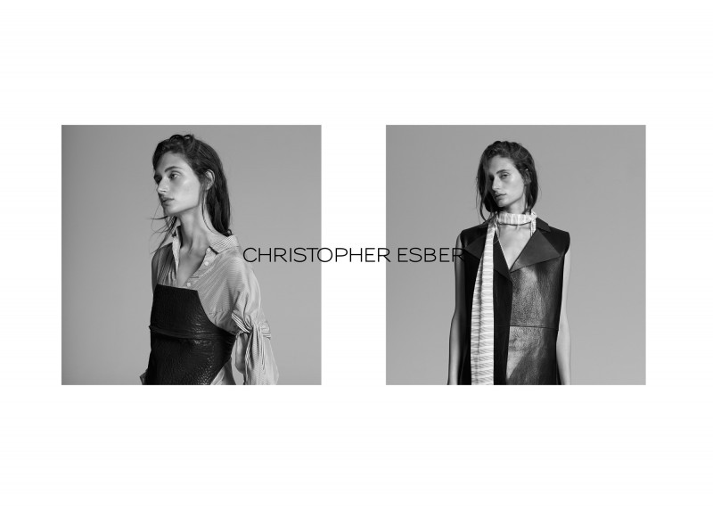 Christopher Esber advertisement for Resort 2015