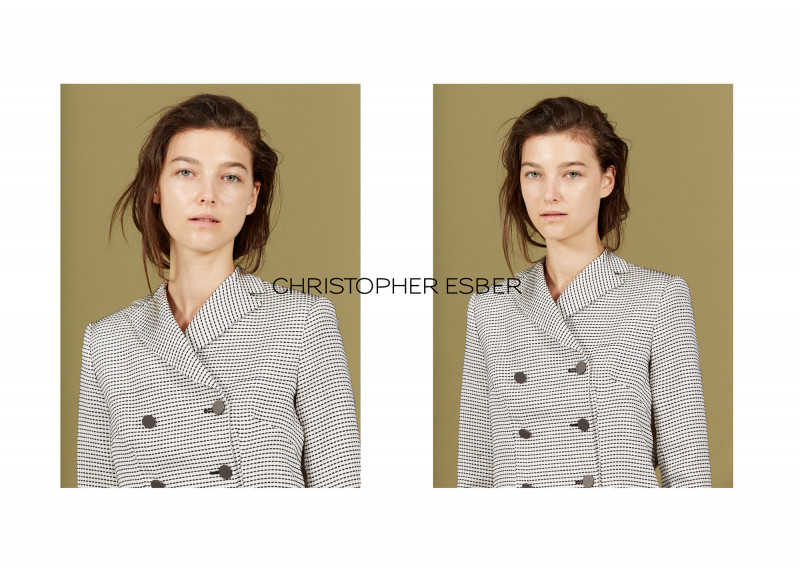 Christopher Esber advertisement for Resort 2015