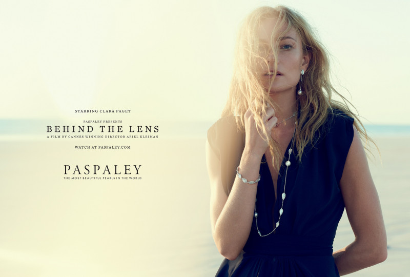 Paspaley Behind The Lens advertisement for Autumn/Winter 2015