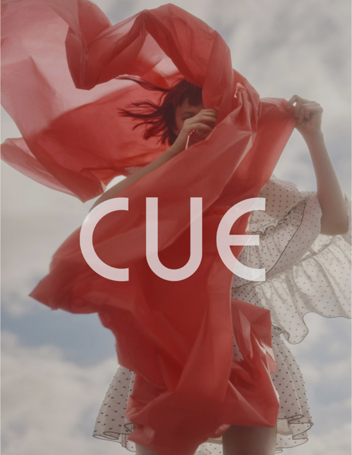 CUE advertisement for Spring/Summer 2017