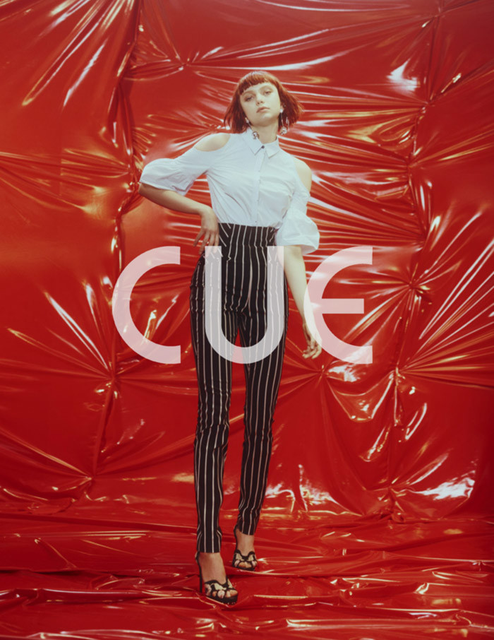 CUE advertisement for Spring/Summer 2017