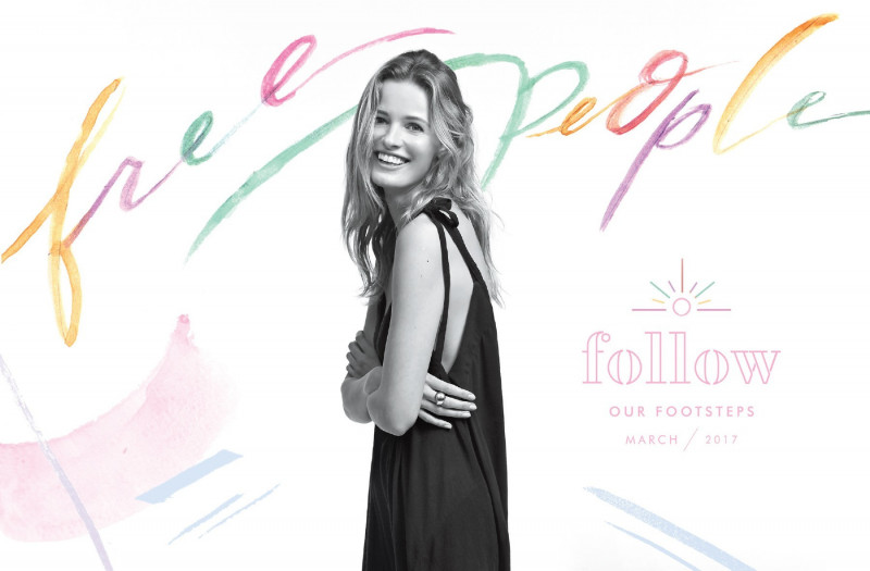 Free People Follow our Footsteps advertisement for Spring 2017