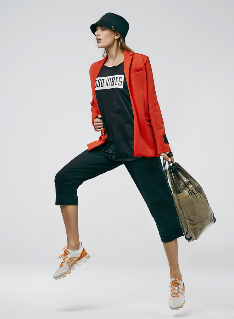 Bregje Heinen featured in  the Goldbergh advertisement for Spring/Summer 2020