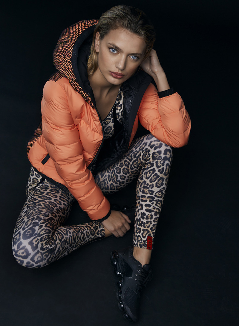 Bregje Heinen featured in  the Goldbergh advertisement for Spring/Summer 2020