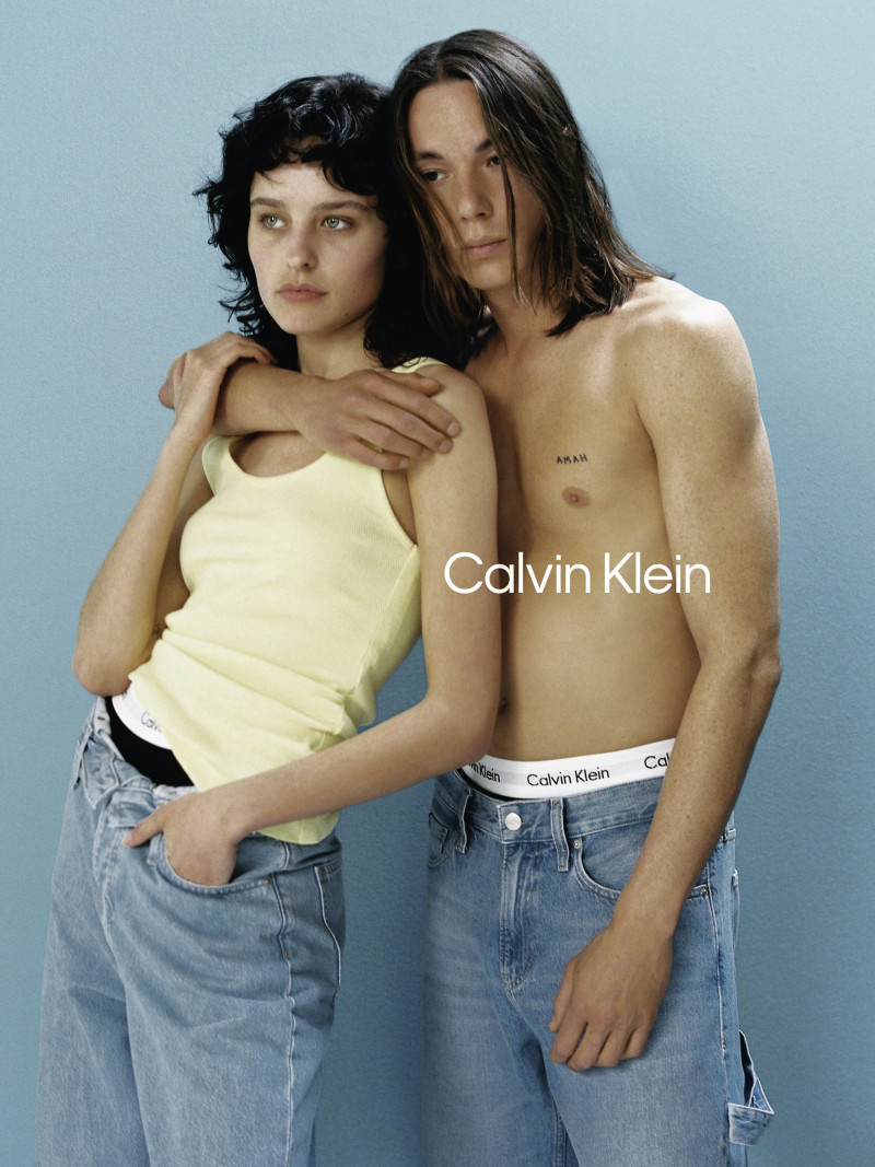 Calvin Klein advertisement for Pre-Fall 2022