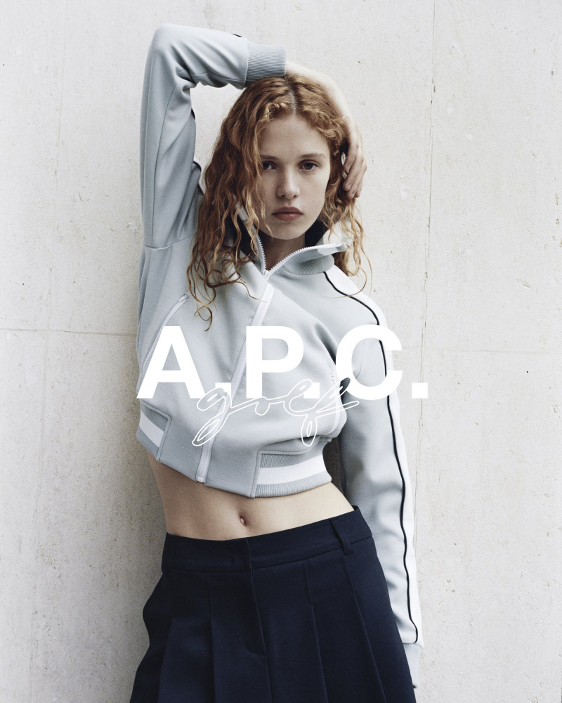 A.P.C. advertisement for Autumn/Winter 2022