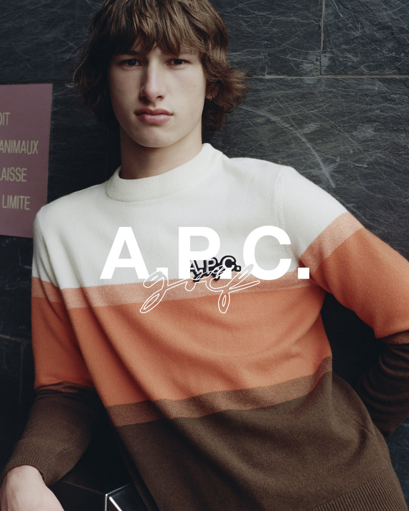 A.P.C. advertisement for Autumn/Winter 2022
