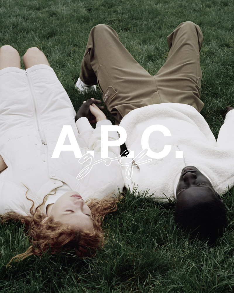 A.P.C. advertisement for Autumn/Winter 2022