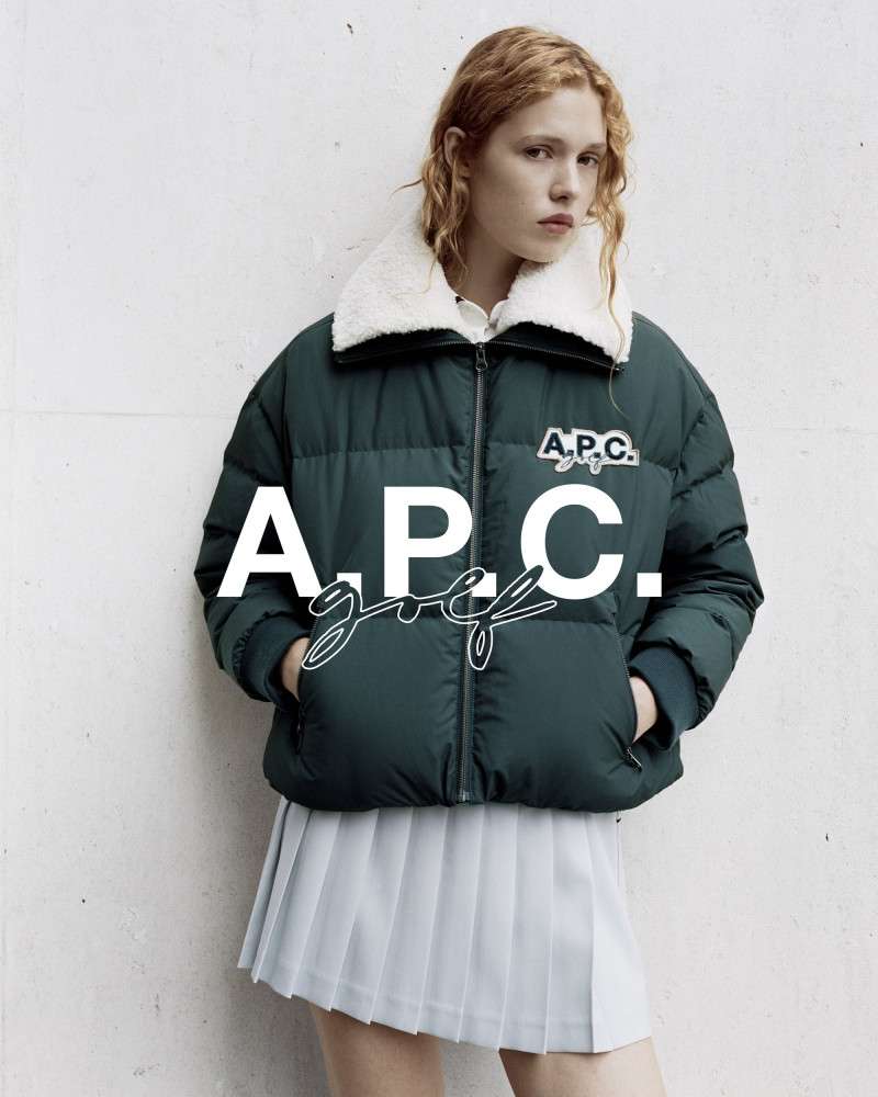 A.P.C. advertisement for Autumn/Winter 2022