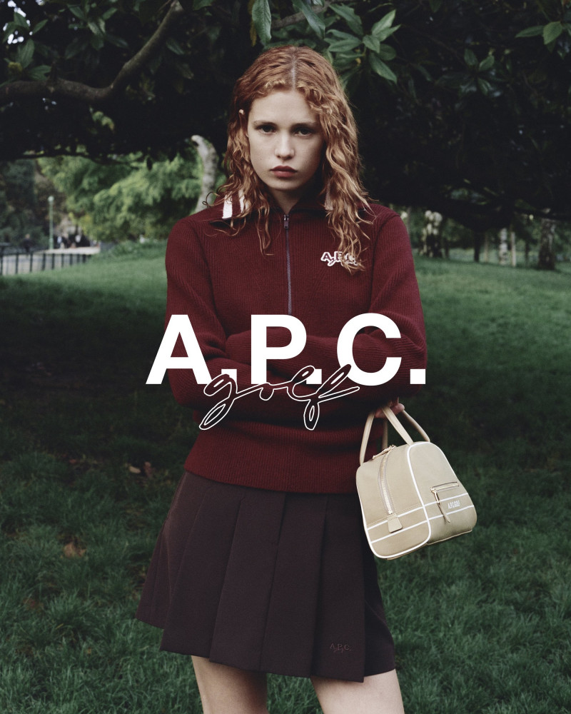 A.P.C. advertisement for Autumn/Winter 2022