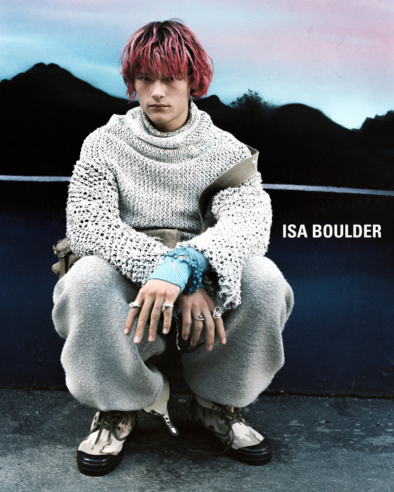 Isa Boulder advertisement for Autumn/Winter 2022